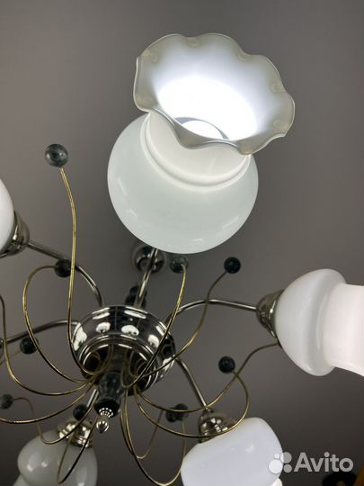 Люстра потолочная 6 плафонов