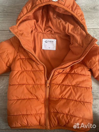 Куртка осенняя baby go 80 р