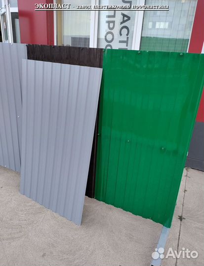 Профлист пэт ударопрочный с производства пласт. k
