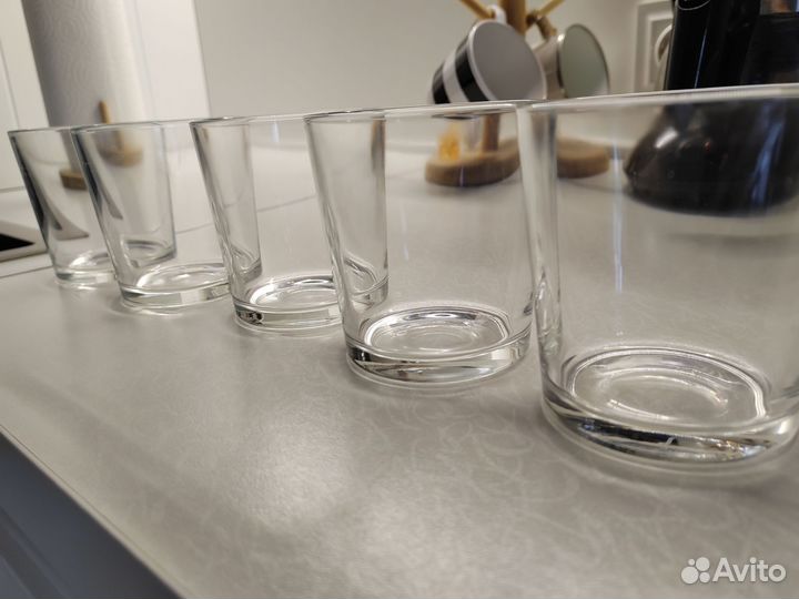 Стаканы 5 штук