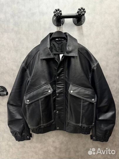 Куртка Zara стильные оверсайз (весна 2025)