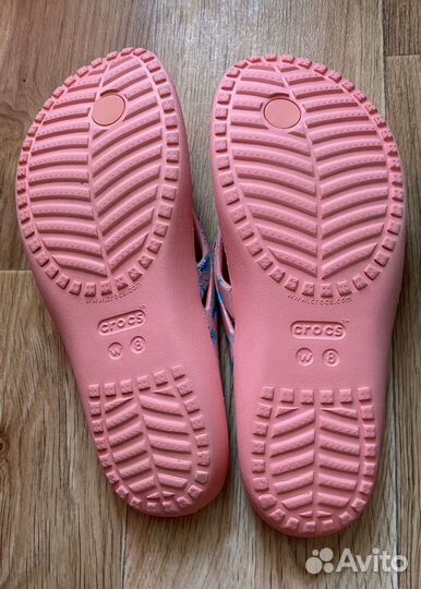 Шлепанцы crocs, 37-38 р, оригинал