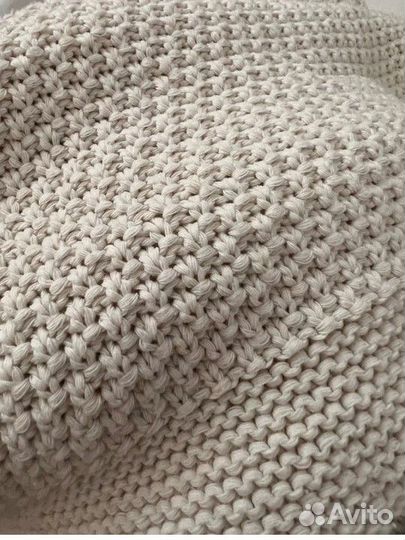 Плед детский вязаный