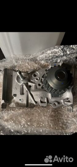 Комплект грм с помпой на Логан 1.6 16v Оригинал