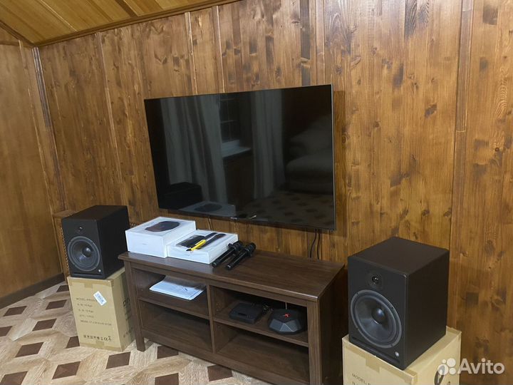 Комплект караоке система ast home / x-star и студи