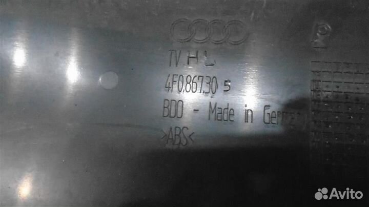 Обшивка двери задней левой Audi A6 C6 2004-2011