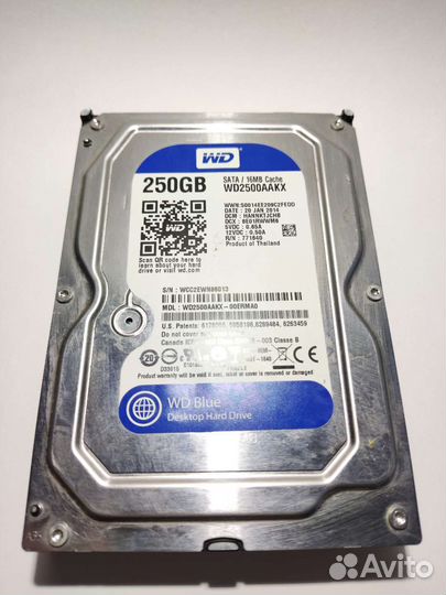 Жесткий диск + SATA Кабель