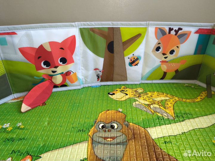 Книжка раскладная tiny love сказочный лес