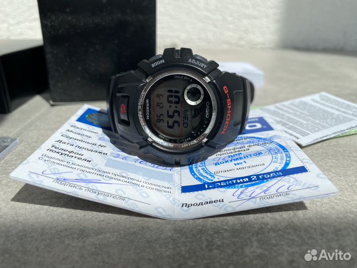 Часы casio g shock g-2900