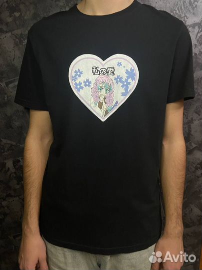 Кастомная футболка Клинок, рассекающий демонов