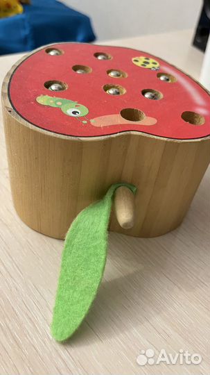 Деревянные игрушки для малышей