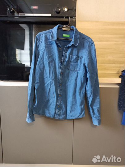 Рубашка benetton 160-170