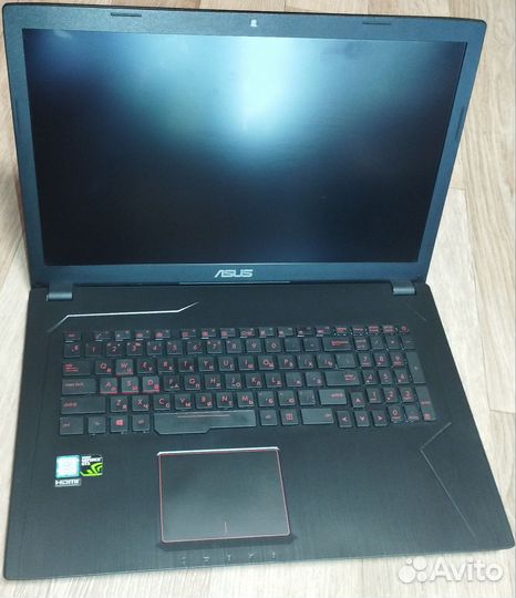 Игровой ноутбук asus 17,3