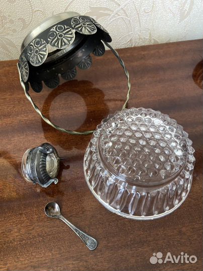 Солонка и сахарница бу