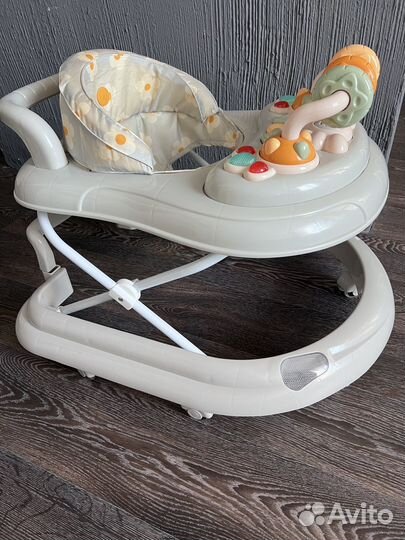 Ходунки каталка детские happy baby