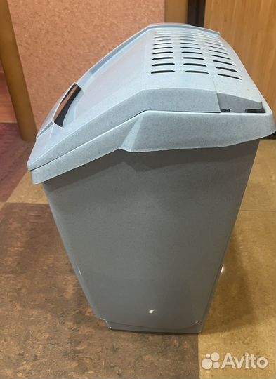 Корзина для белья пластиковая