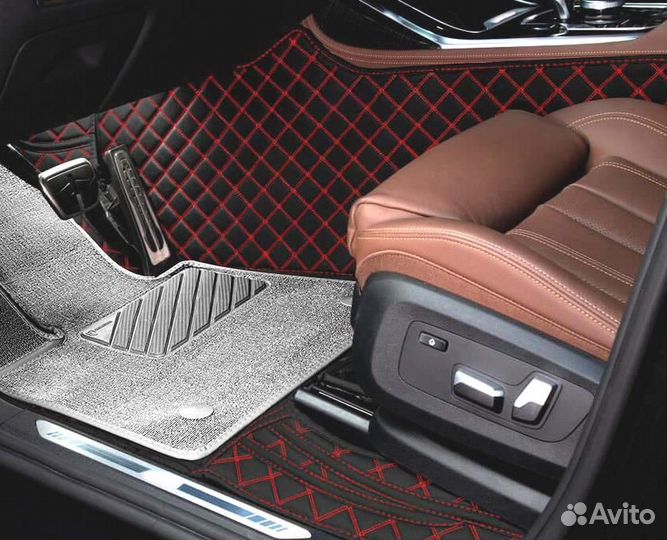 3D Коврики BMW Салон Багажник из Экокожи