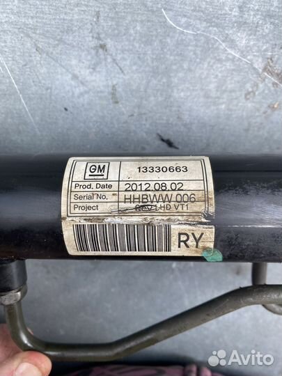 Рулевая рейка chevrolet cruze 1.6 109