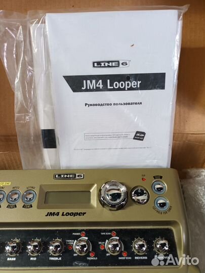 Луппер/процессор Line6 JM4 looper (обмен/продажа)