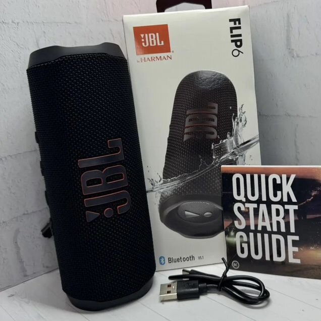 Колонка JBL Flip 6 c басами(Блютуз)