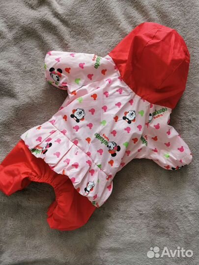 Комбинезон для маленькой собачки без утеплителя