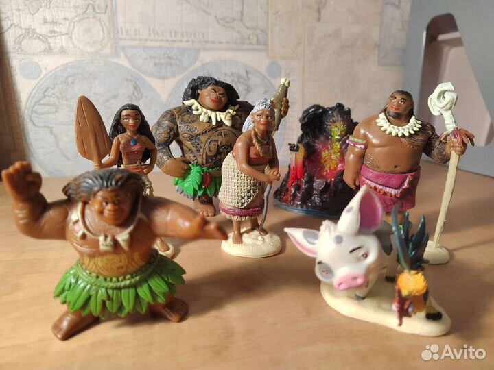 Фигурки из мультфильма, Моана