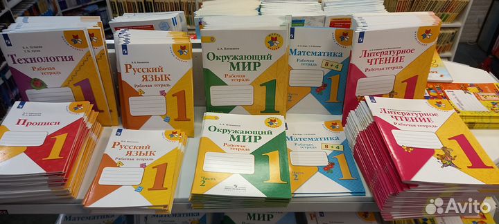 1 класс рабочие тетради 