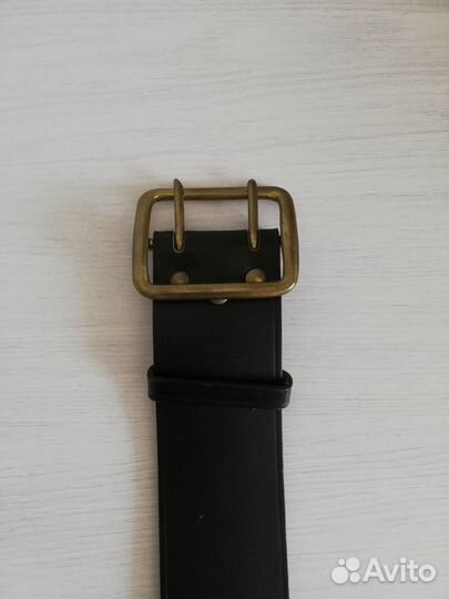 Ремень военный кожаный