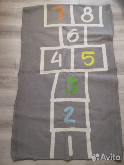 Ковёр 160/100 серого цвета