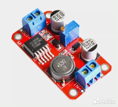 Повышающий импульсный преобразователь XL6019 DC-DC