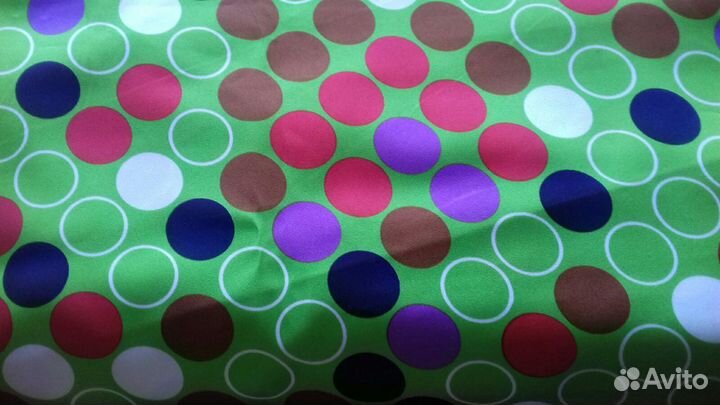 Отрез ткани - шелк (импортный) начало 80-х годов