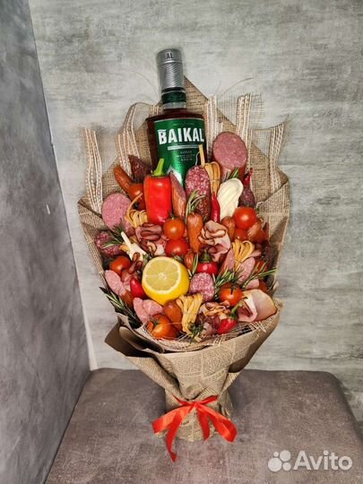 Мужские букеты съедобные