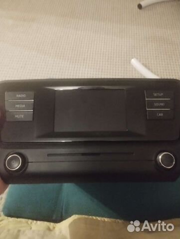 Магнитола в авто skoda
