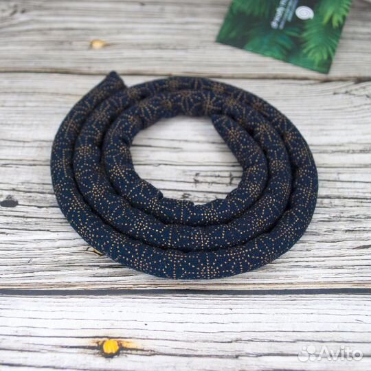 Заколка для дредов и афрокосичек (Ткань)