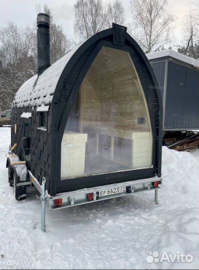 Баня на колесах продажа