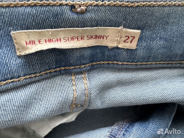 Джинсы levis 504 skinny