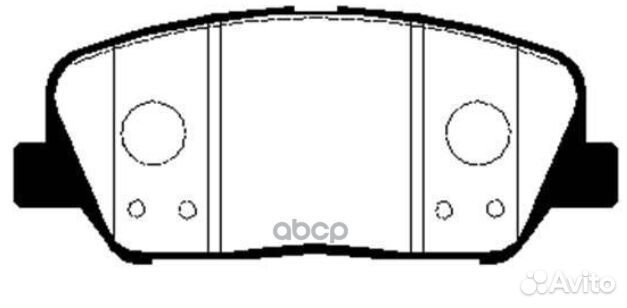 Ckkk-47 Колодки тормозные дисковые перед