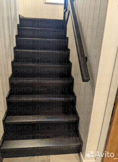 Лестница из массива дерева