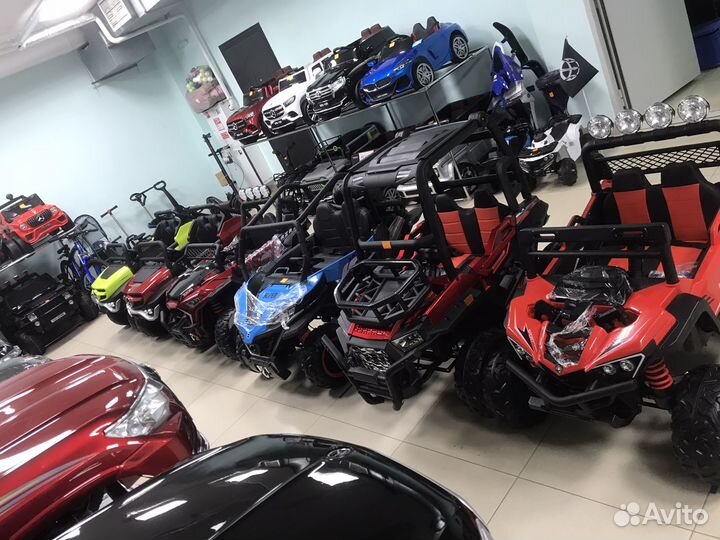 Детские электромобили 2 и 4 WD (EWA резина)