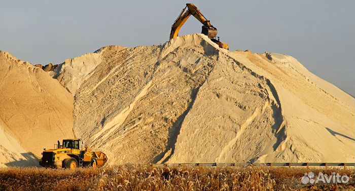 Песок строительный