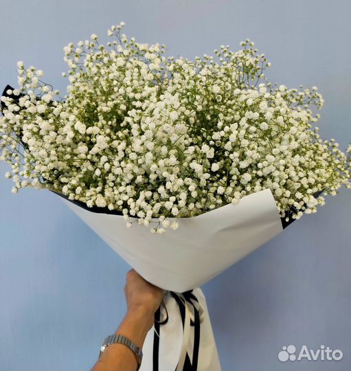 Шикарный Букет из Гипсофил Доставка