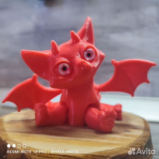 Котик сфинкс кот 3Д игрушка полвижная