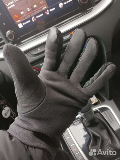Перчатки мембрана теплые, флис 