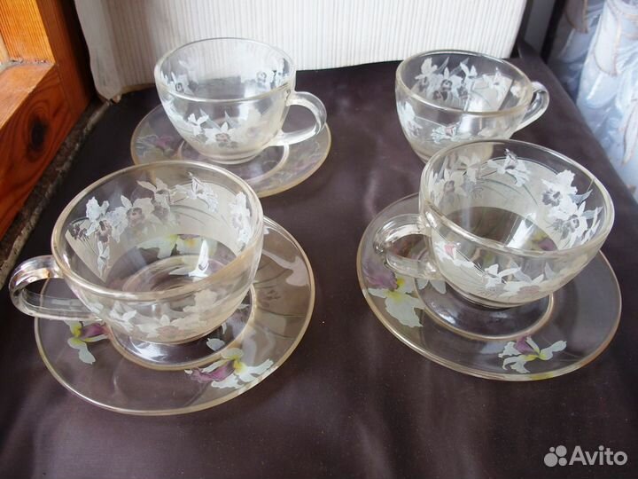 Чайный сервиз, чайная пара, бокалы, термокружка