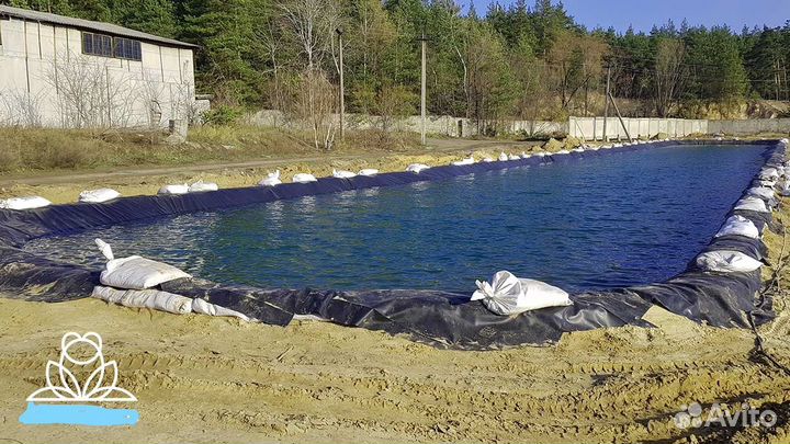 Пленка для пруда, бассейна, водоема,гидроизоляция