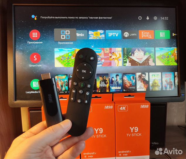 Tv stick Transpeed прошит/настроен/голосовой пульт