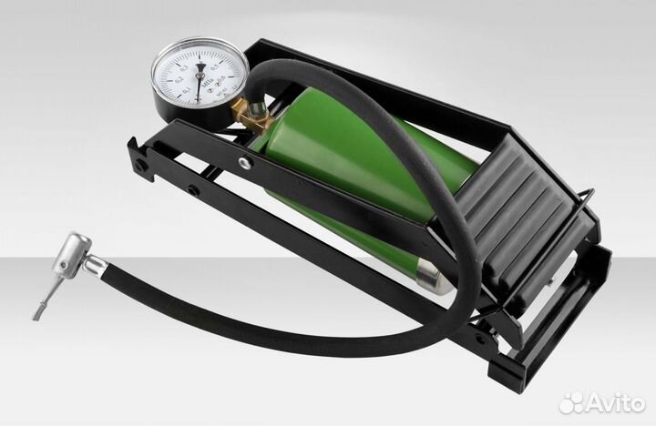 Насос ножной для накачивания (500куб. см, манометр