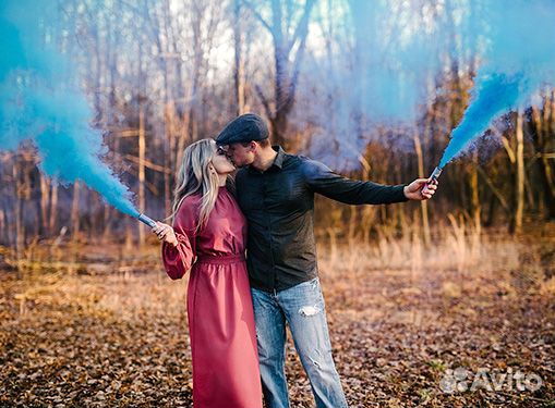 Дымовая шашка для гендер пати