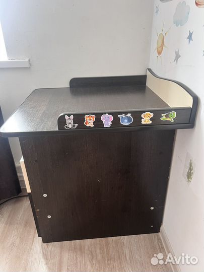 Детский комод с пеленальным столиком