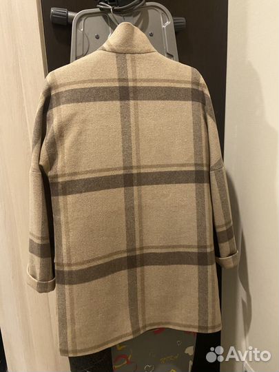 Пальто шерстяное 46р